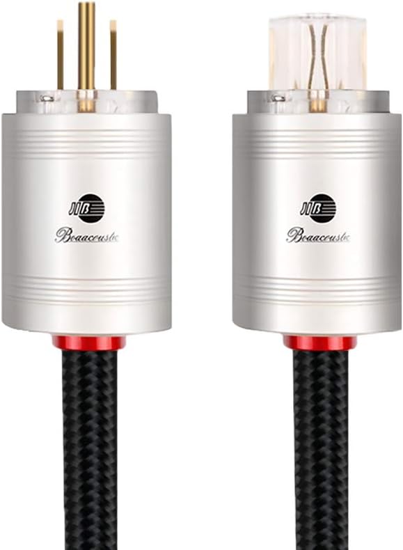 HiFi Power Cord, Male to Female Power Cable, US Plug, 3ft/1M R883