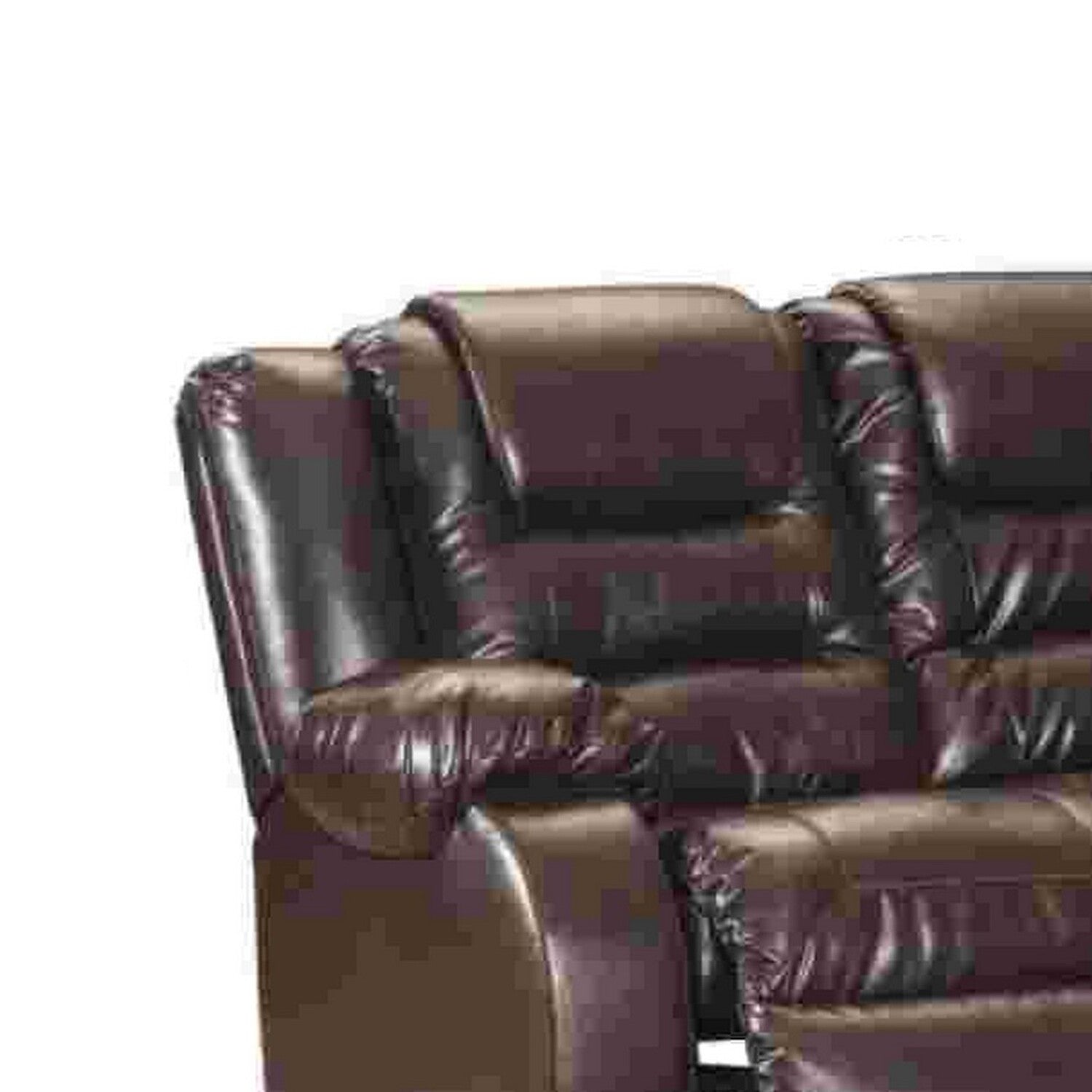 Mocha Brown Reclining Sofa I715986