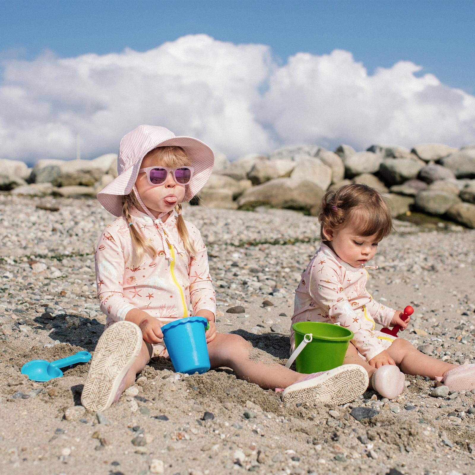 Toddler Girl Sunglasses, UV400, Flexible, Frosty Lavender Aurora P709