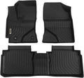 Black Heavy Duty All Weather Floor Mats for Toyota Corolla 2014-2019 Front and Rear Car Carpet M61518