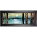 Black Framed Graphic Art N6489