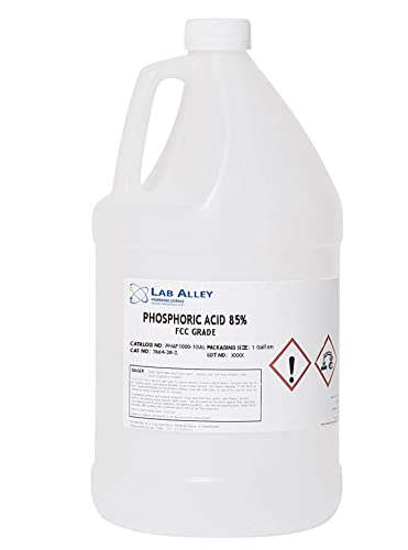 Food Grade Phosphoric Acid, 85%, 1 Gallon H3755