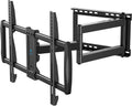 Full Motion TV Wall Mount for 37-75 inch LED LCD OLED Flat/Curved TVs with VESA 600x400mm, Articulating Corner TV Bracket Swivel & Tilt, 28 inch Arm Extension, Holds TVs up to 110lbs Z276721