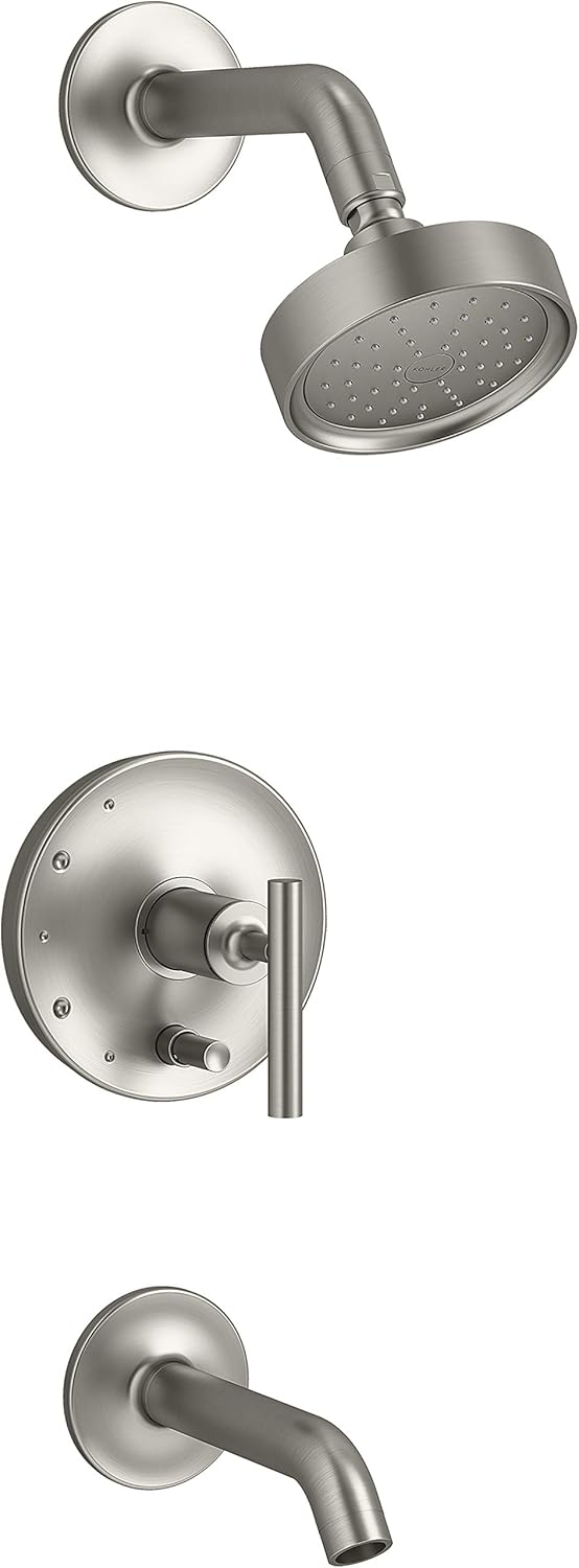 Vibrant Brushed Nickel Tub Shower Trim H118