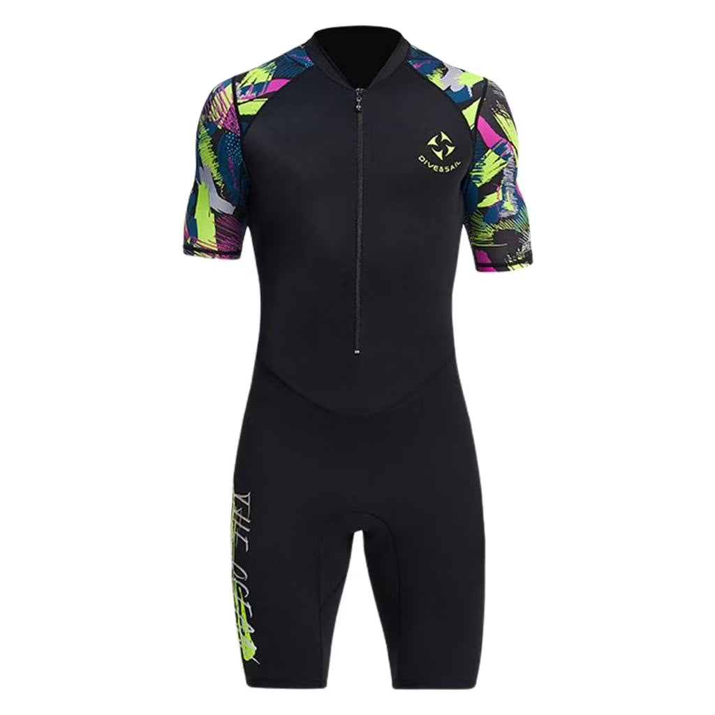 1.5mm Neoprene Shorty Wetsuit for Women K3772