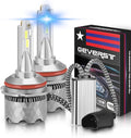 100W H13/9008 LED Headlight Bulbs, 6000K Cool White, IP68 Waterproof, Pack of 2 K92847