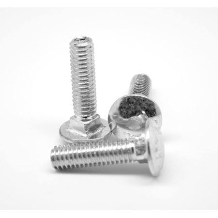 3/8 inch-16 x 2 inch Coarse Thread Grade 5 Carriage Bolt Medium Carbon Steel Zinc Plated Pk 275 I279