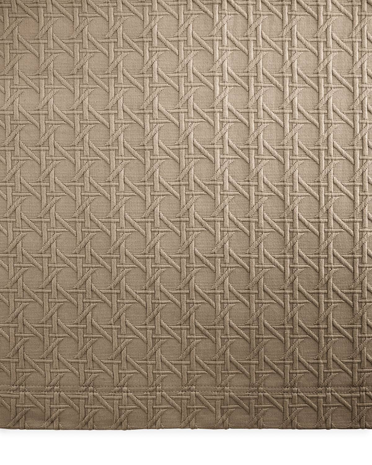 Taupe Matelasse Coverlet L298227