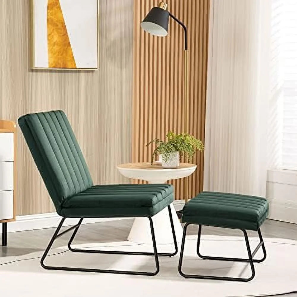 Recliner Chair with Ottoman G9778
