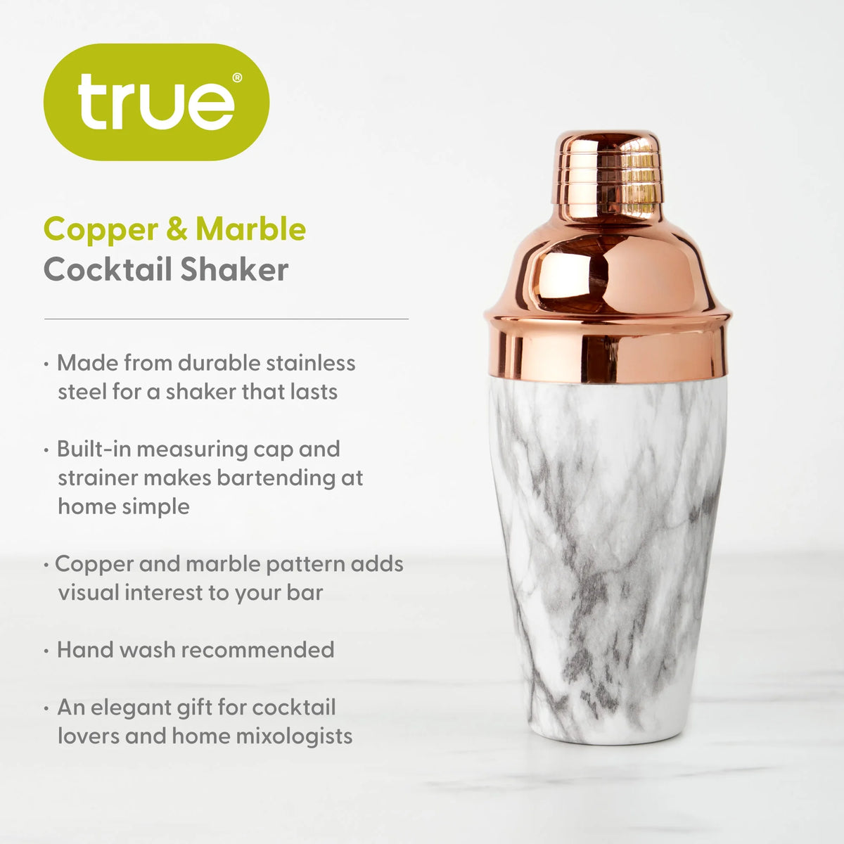 18 Oz Stainless Steel Cobbler Shaker L254799