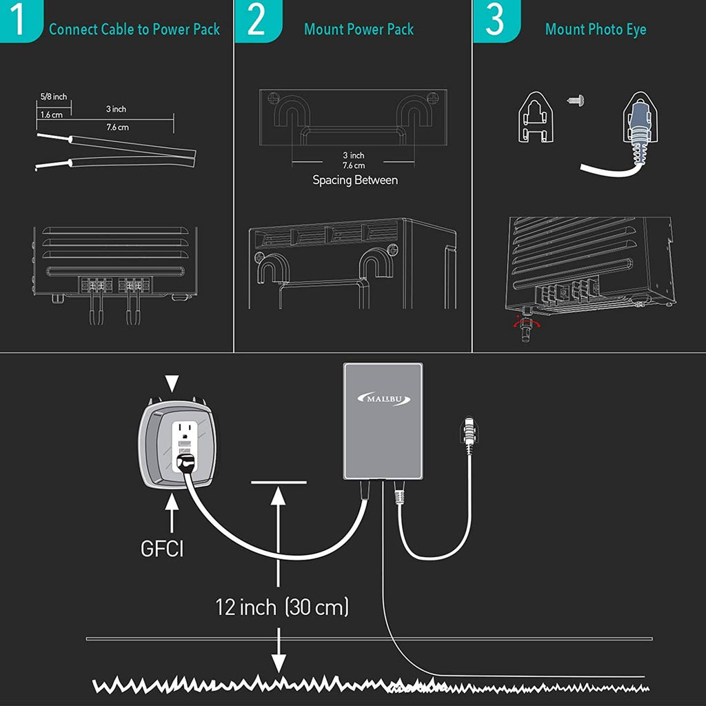 600 Watt Power Pack with Sensor Photo Cell and Weather Shield for Low Voltage Landscape Lighting M274