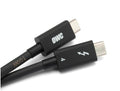Thunderbolt 4 Cable, 2.0 Meter, 40 Gb/s, 100W, Black, Pack of 2 I5266