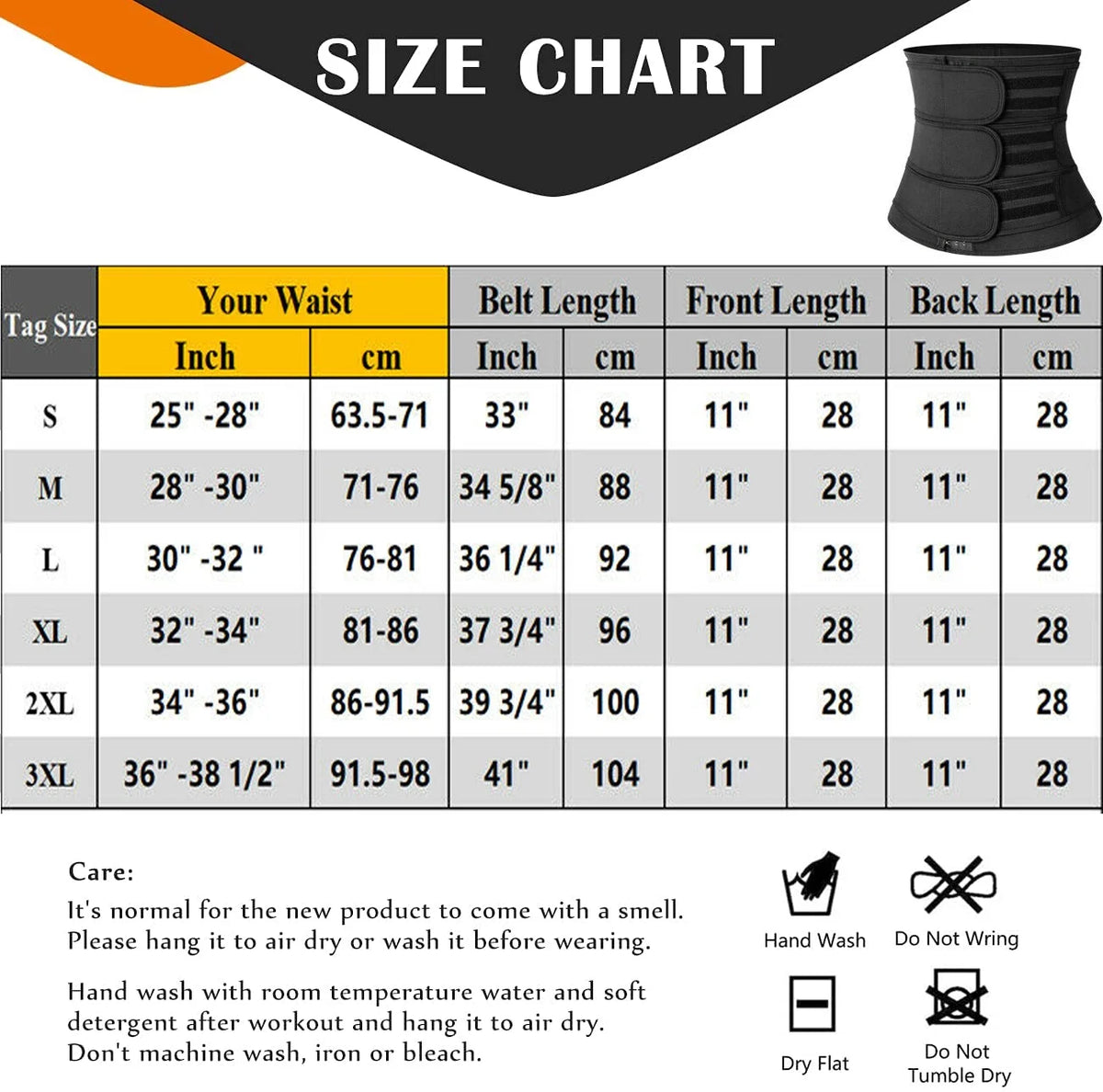 Waist Trainer Corset Workout Belt U46750