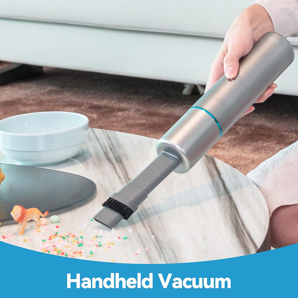 3-in-1 Handheld Vacuum Cleaner, Cordless Car Vacuum with Powerful Suction, USB Rechargeable S844