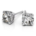 18K White Gold Stud Earrings Z32152