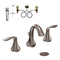 Oil Rubbed Bronze Two-Handle High-Arc Lavatory Faucet Y767
