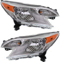 Headlight Assembly Set of 2 Halogen P74199