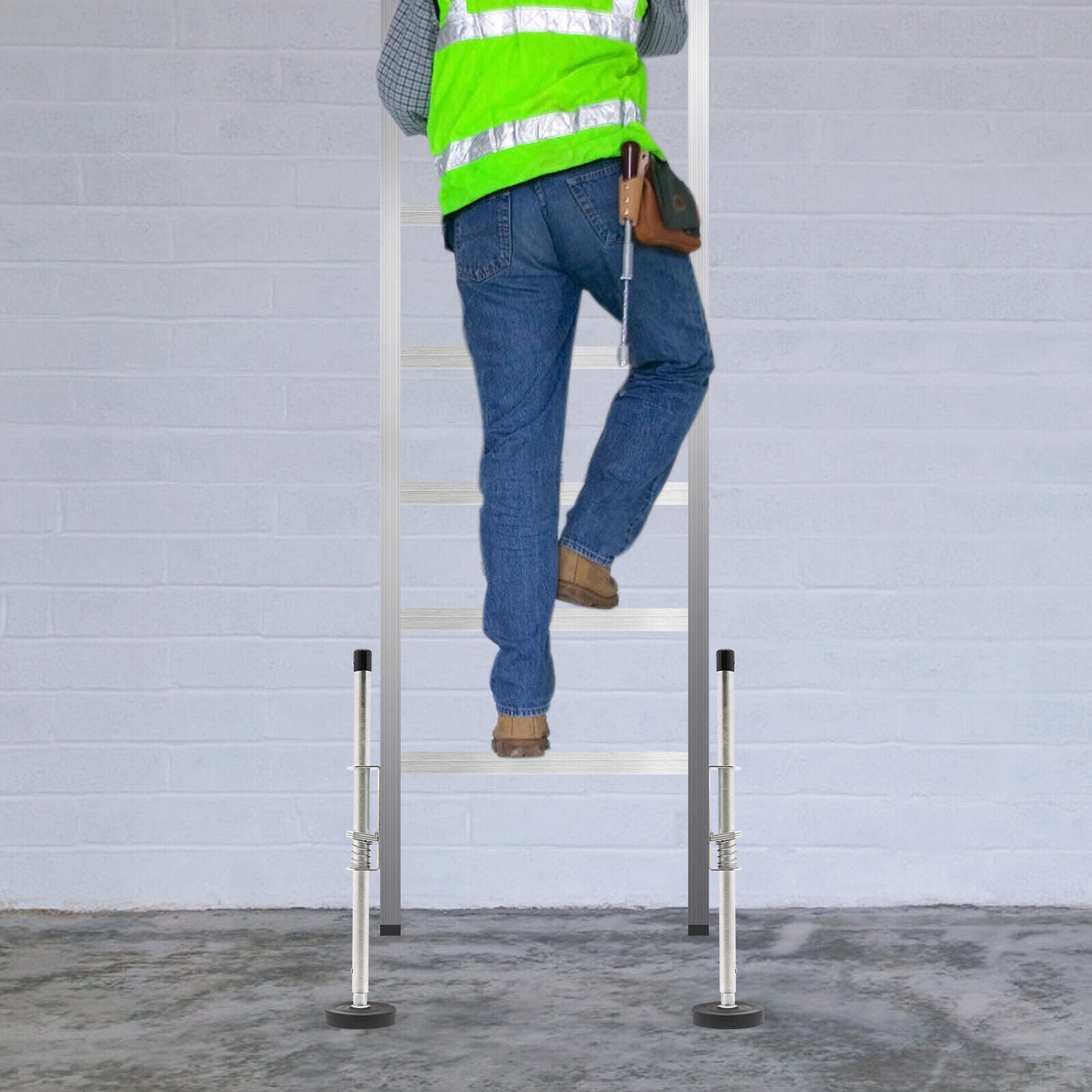 Adjustable Ladder Leveler Stabilizer Leg Tool 330 lbs V173683