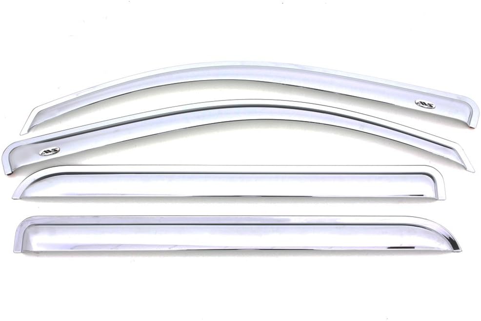 Chrome 4-Piece Ventvisor Side Window Deflector G150286