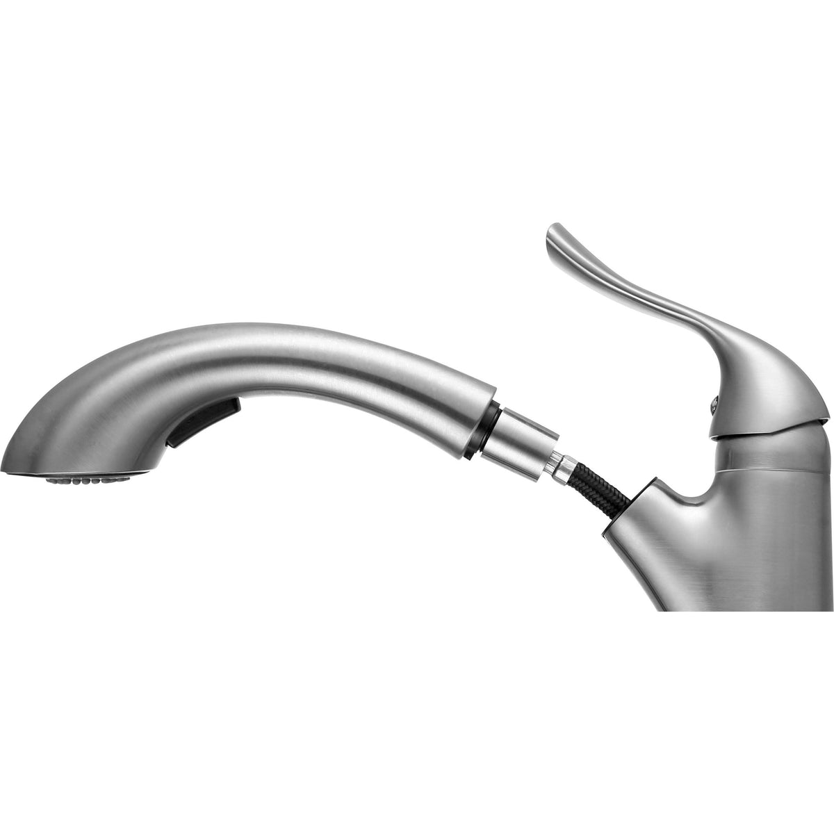 Brushed Nickel Single-Handle Pull-Out Sprayer Kitchen Faucet G36800