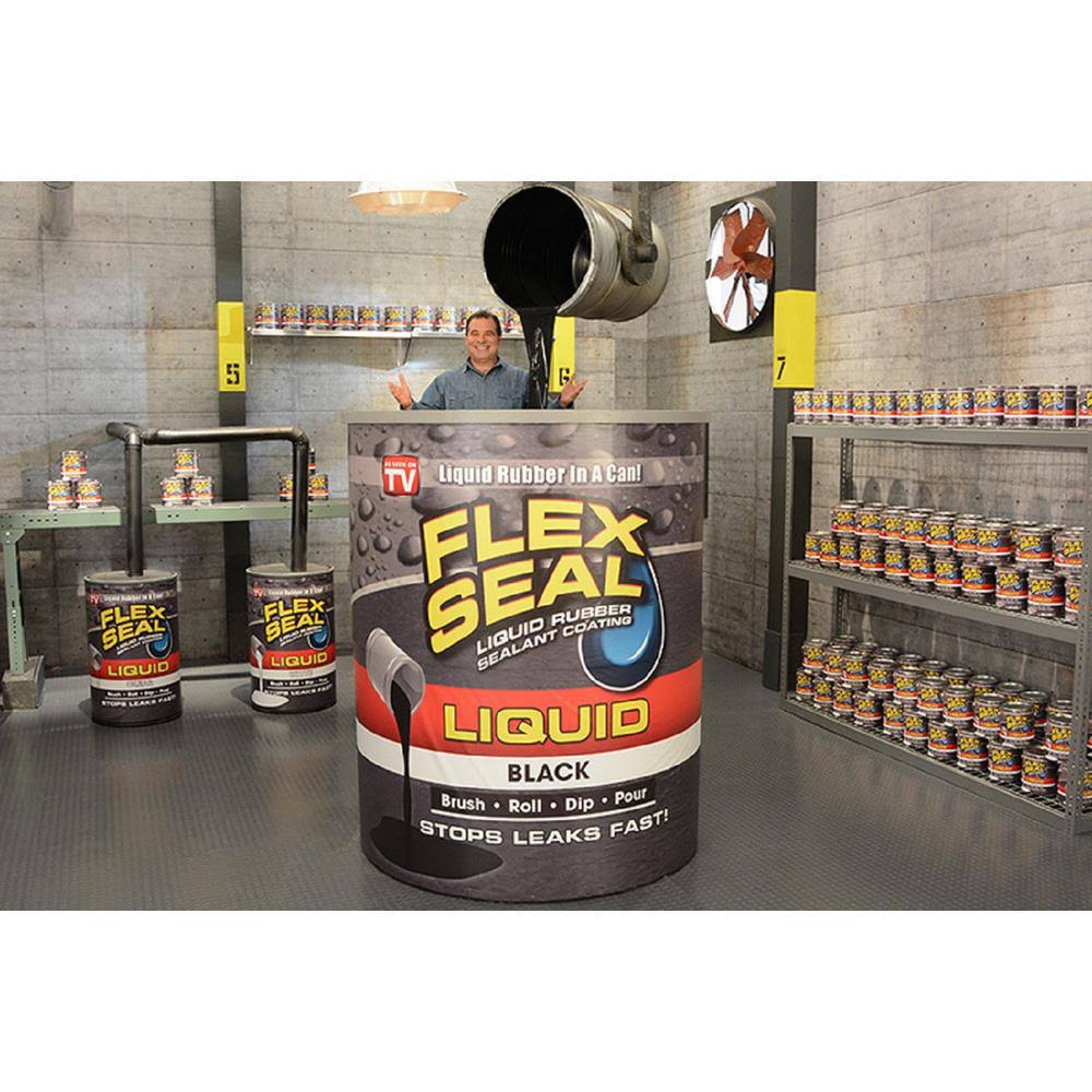 Black 128 fl oz Liquid Rubber Sealant Coating I442