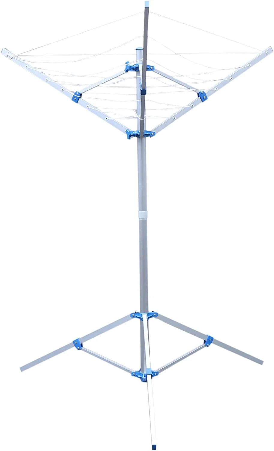 Metal Floor-Standing Foldable Clothes Drying Rack J3540