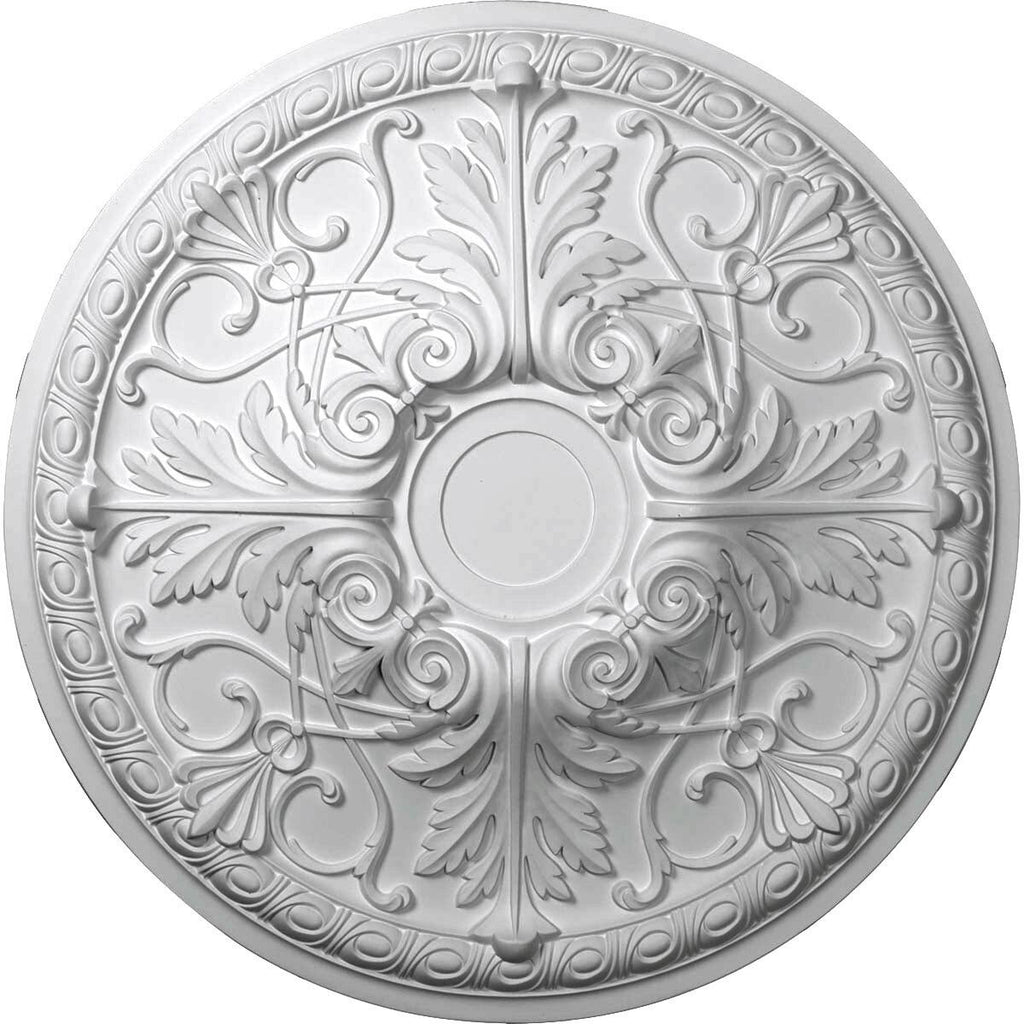 Hand-Painted Copper Green Patina Ceiling Medallion M1549