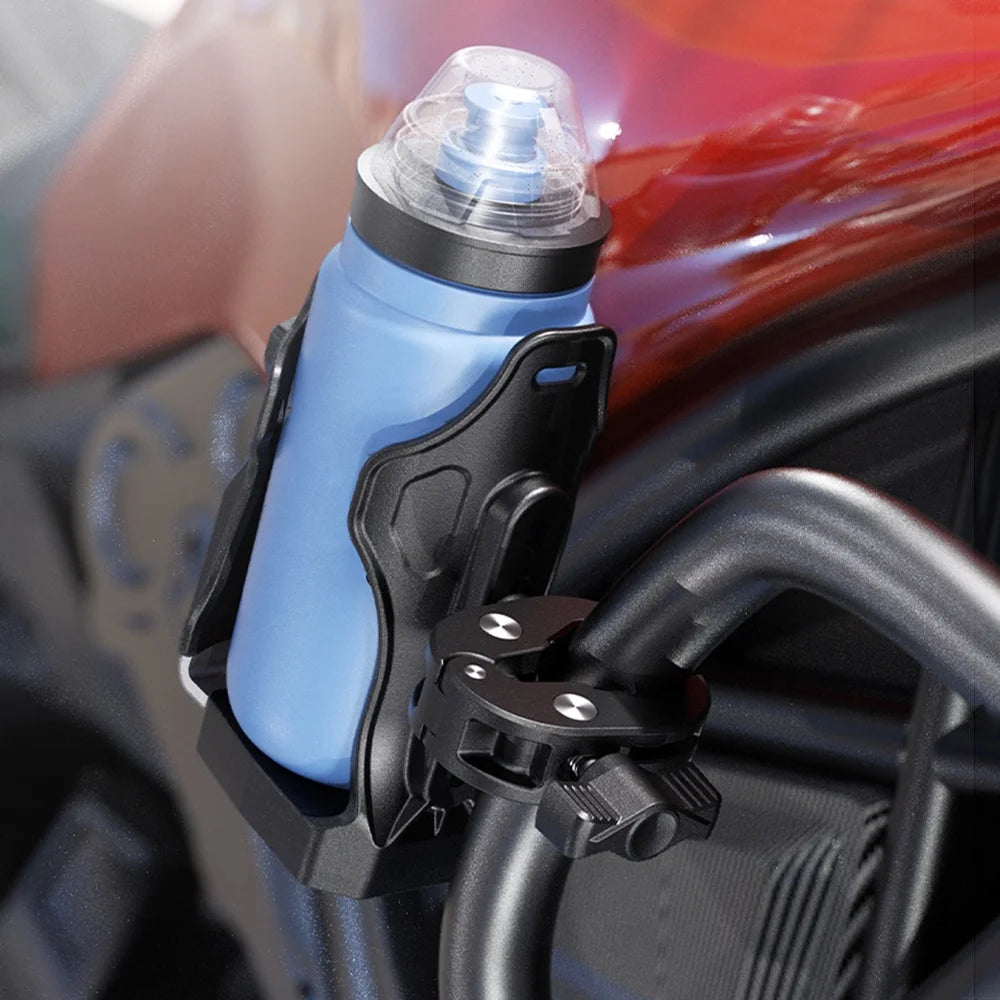 Rotatable Bike Water Bottle Holder Motorcycle Drink Mount Cage T2899
