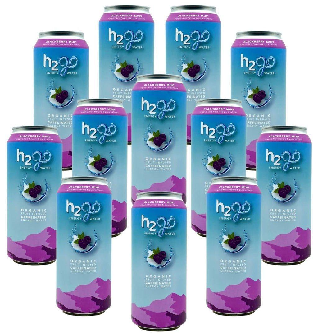 Blackberry Mint Organic Energy Water (Pack of 12) U102208