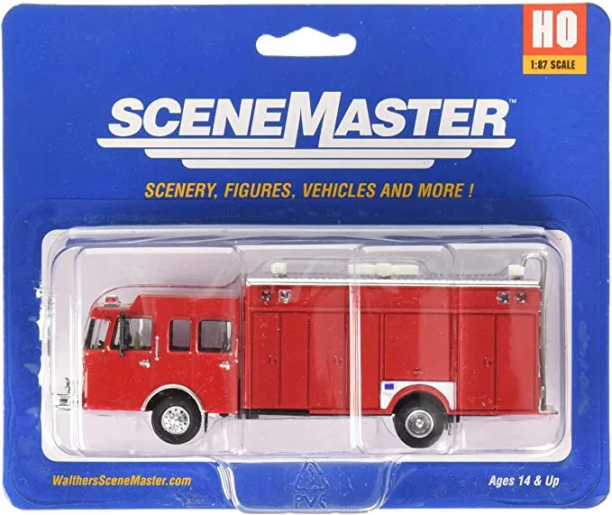 Red Emergency Vehicle X251519