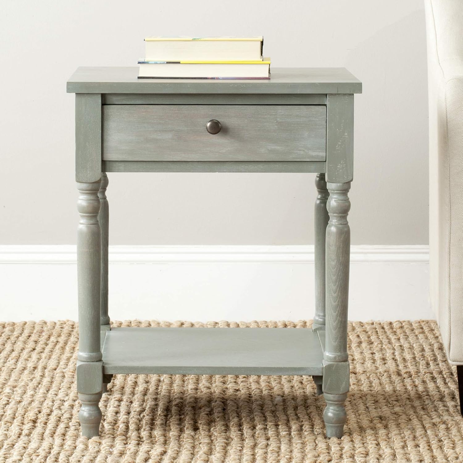Ash Grey Accent Table D78037
