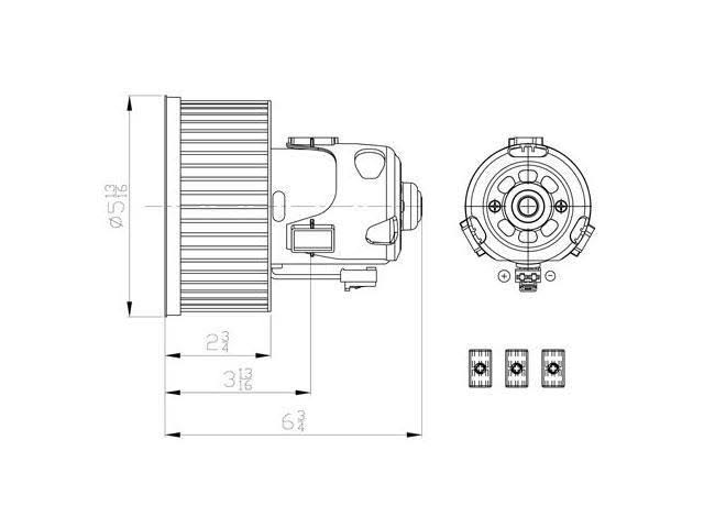 HVAC Blower Motor U773