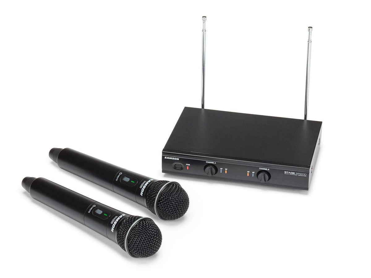 Dual-Channel Handheld VHF Wireless System M294