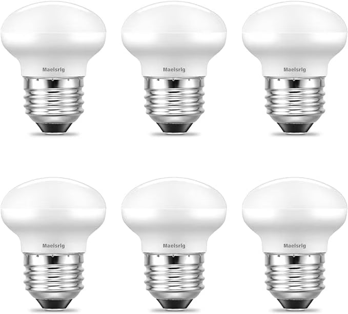 R14 LED Bulb, 3W 300 Lumens, 2700K Soft White, E26 Base, Pack of 6 N8984