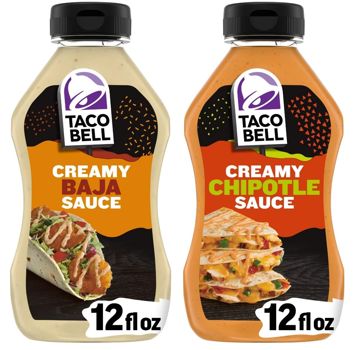 12 Oz Creamy Chipotle Sauce & 12 Oz Creamy Baja Sauce Z443370