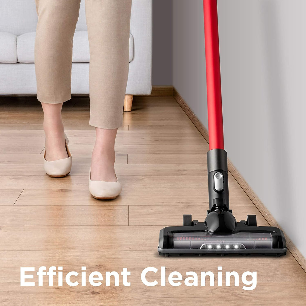 Red Cordless Stick and Handheld Vacuum Cleaner G112