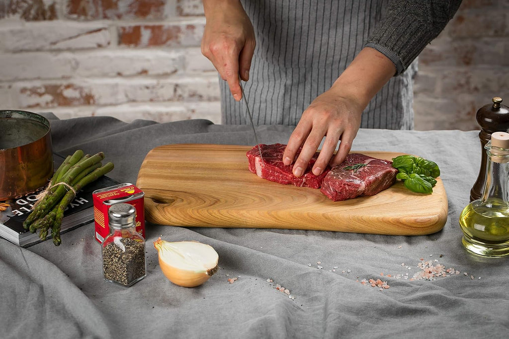 Fragrant Camphor Laurel Wood Reversible Cutting Board U842101