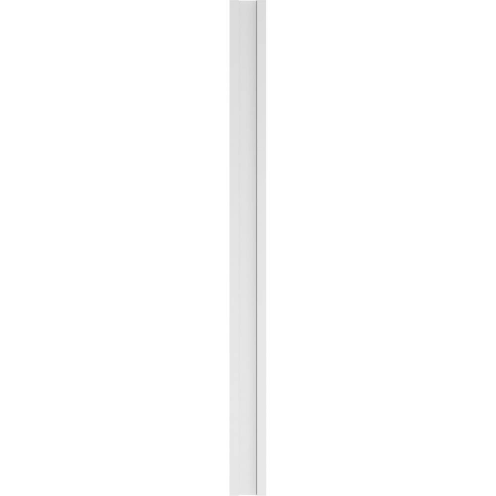 Plain PVC Pilaster with Decorative Capital & Base (Pair) Y6955