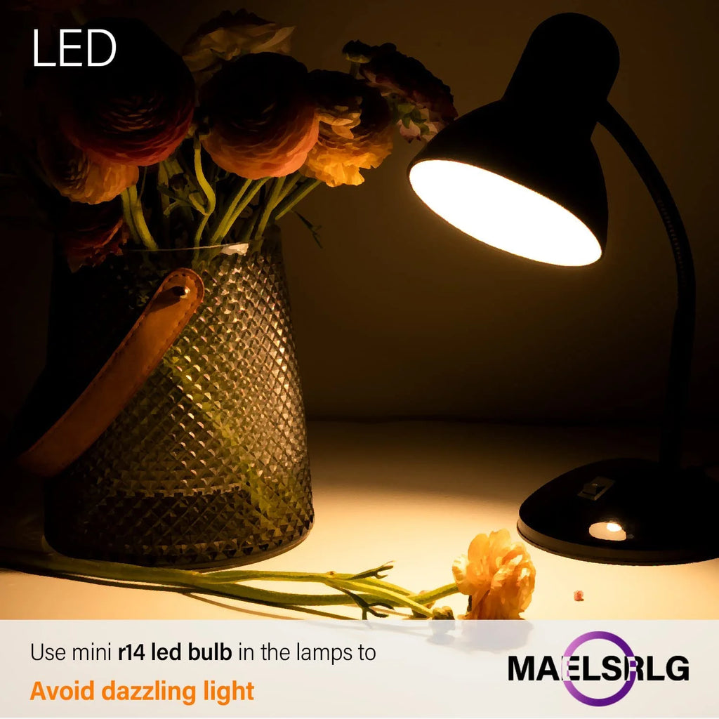 R14 LED Bulb, 3W 300 Lumens, 2700K Soft White, E26 Base, Pack of 6 N8984