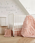 Blush Crib Bedding Set of 4 B129