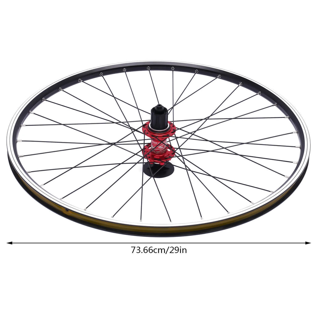 29 Inch Mountain Bike Wheel Set Disc Brake MTB Wheels Front & Rear Hub Rim W755335