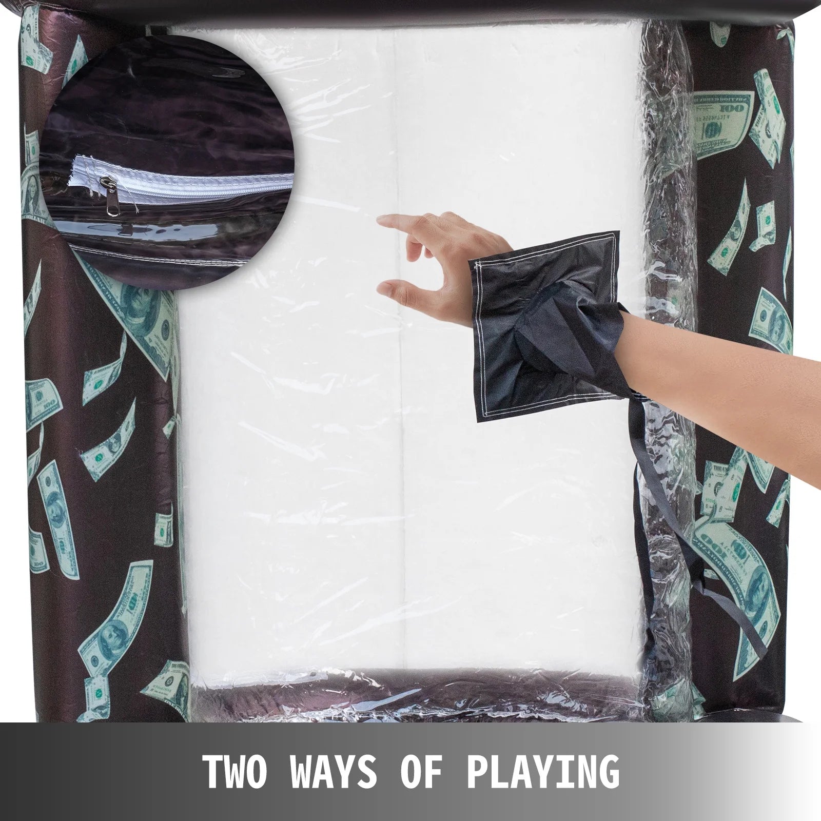Inflatable Cash Cube Booth with Two Blowers C360