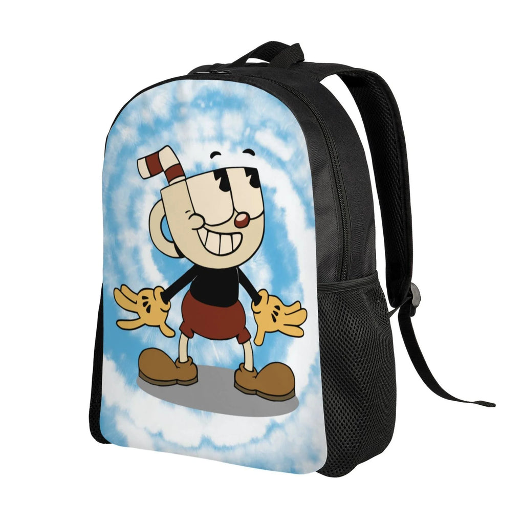 Cuphead Backpack Lightweight Unisex Daypack Bookbag Laptop Rucksack X28929
