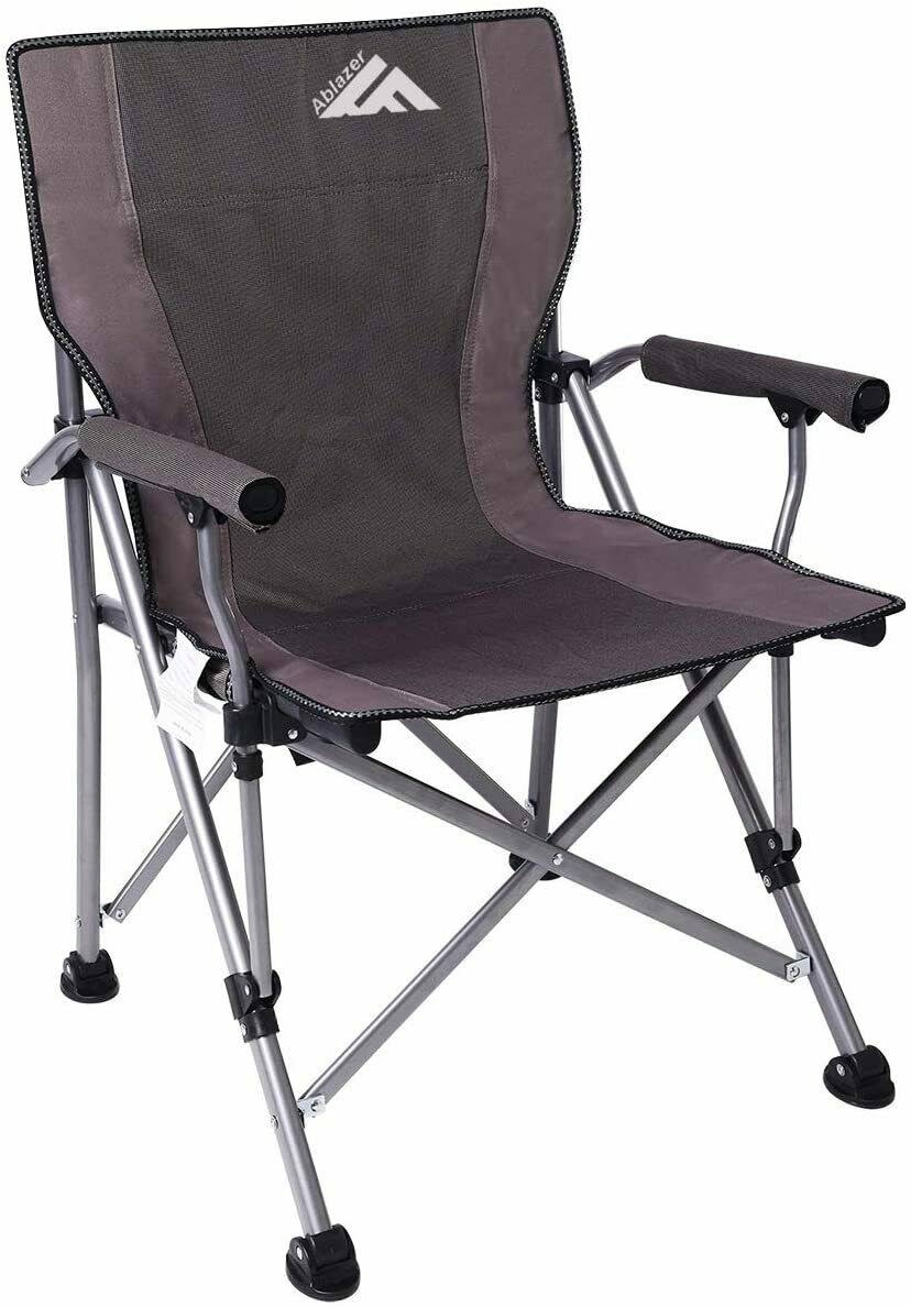 Camping Chair with Carry Bag Padded Seat B438872