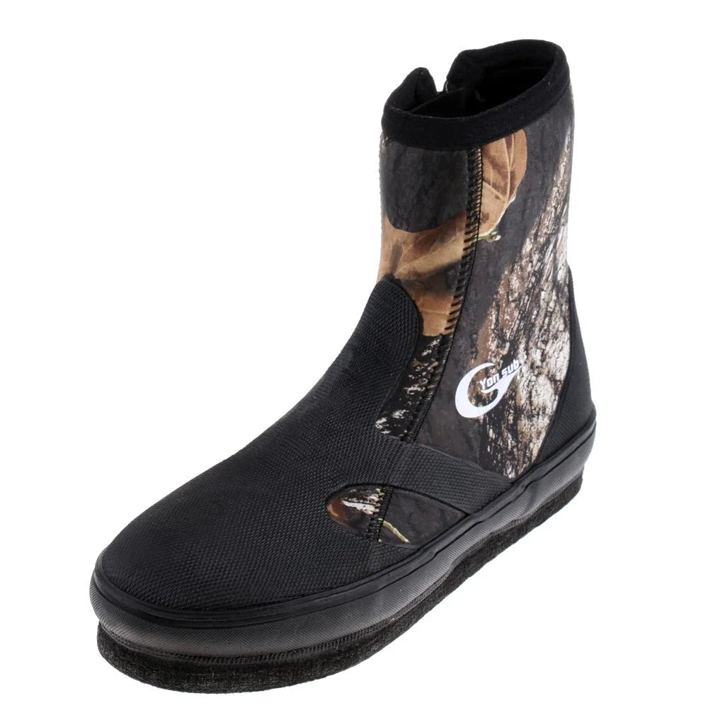 Anti-Skid Spikes Sole Fishing Boots Waders, 3 Sizes 10 U326