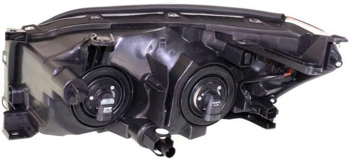 Headlight Assembly Pair with Bulbs N6973