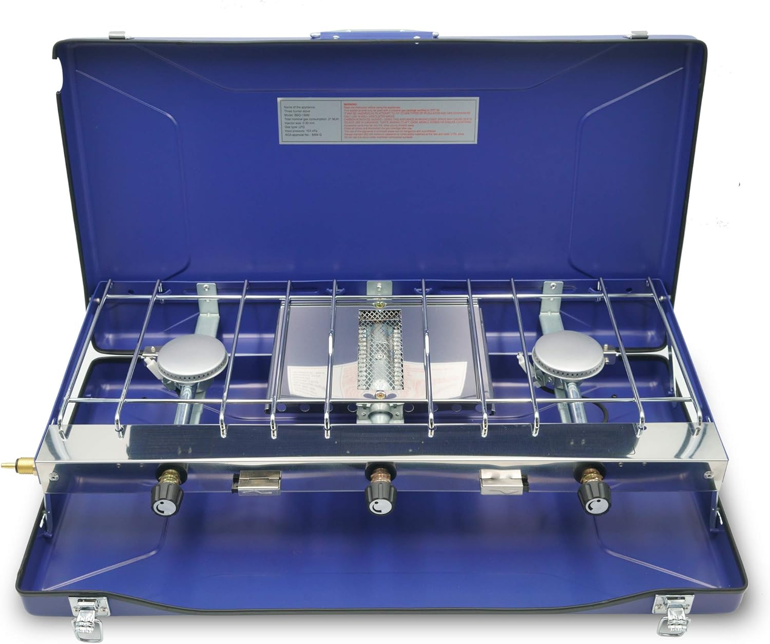 2 Burners Portable Propane Gas Cooking Stove X6435