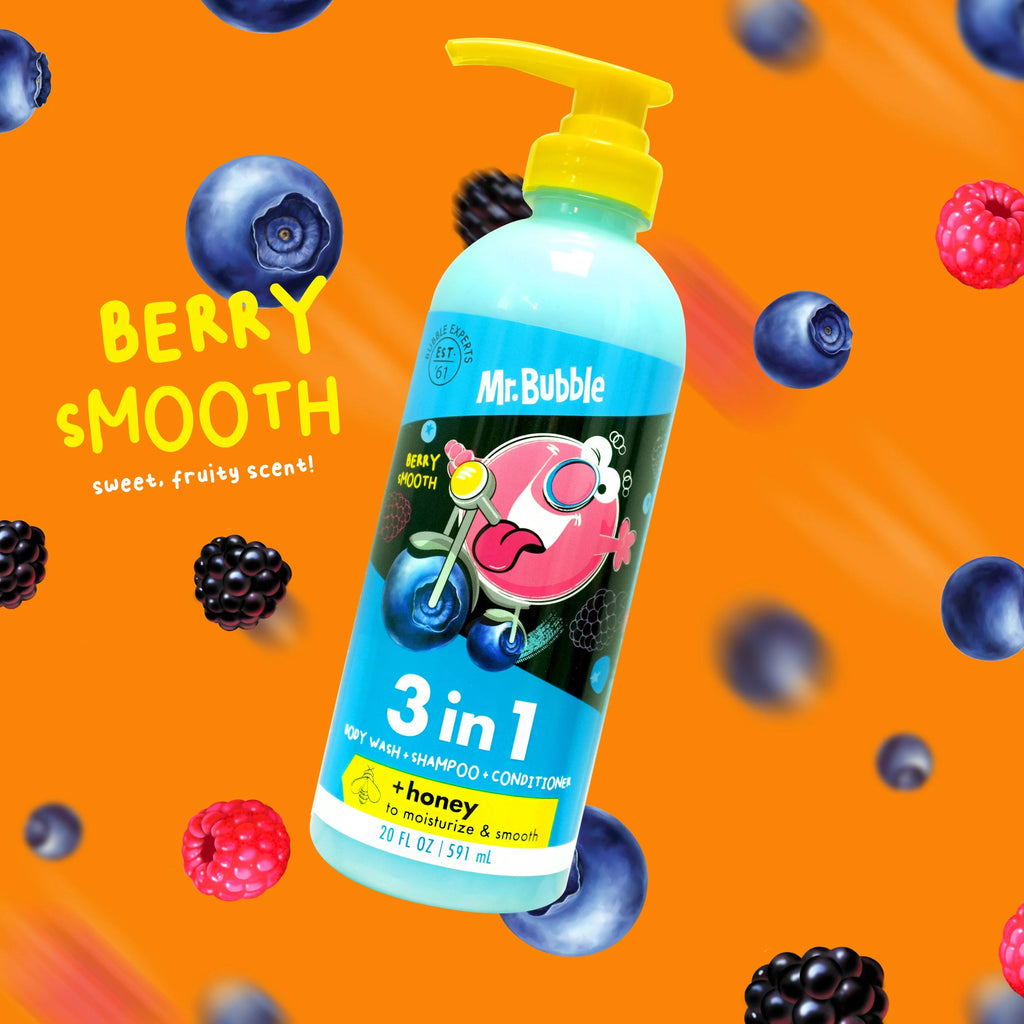 3in1 Body Wash, Shampoo & Conditioner, 20 fl oz X88473
