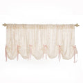 Cream/Pink Window Valance V595469