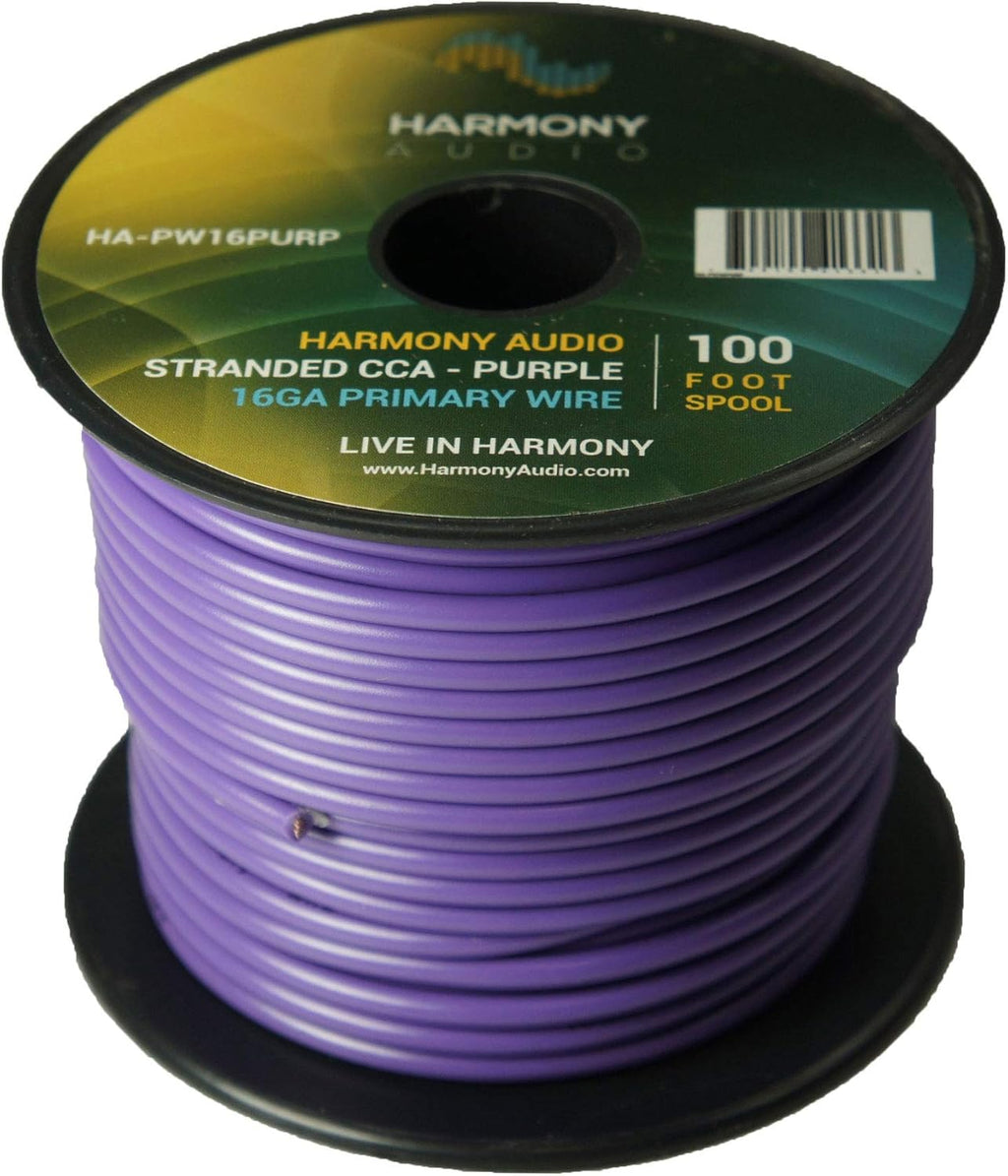 16 Gauge Single Conductor Power or Ground Wire - 10 Rolls - 1000 Feet - Color Mix F377562